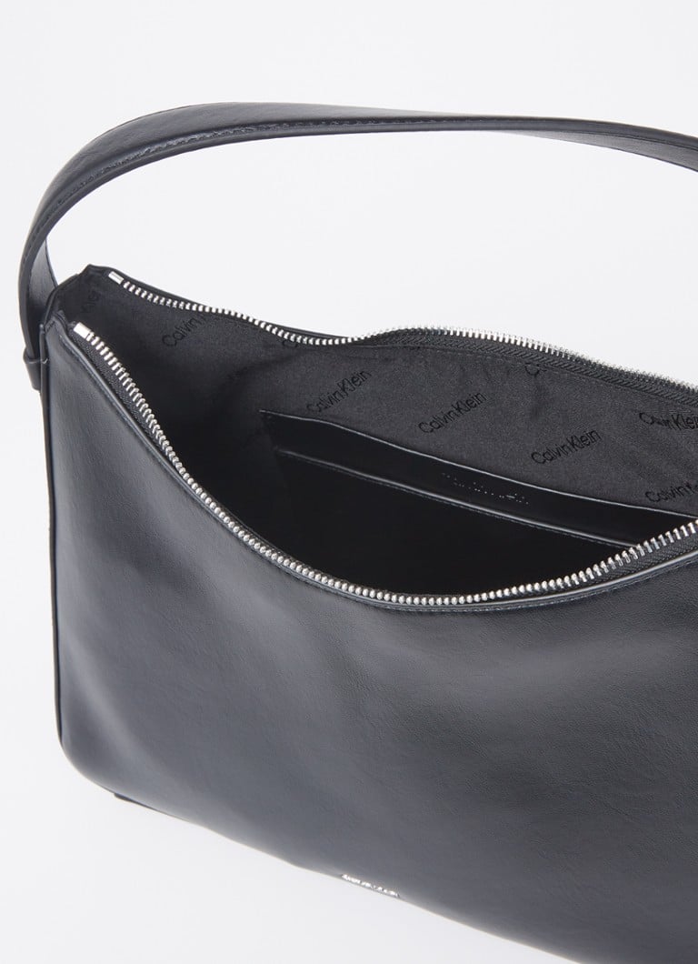 Borsa a tracolla media Calvin Klein Sense con logo