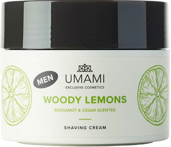Umami Woody Lemons Men Shaving Cream Rasiercreme