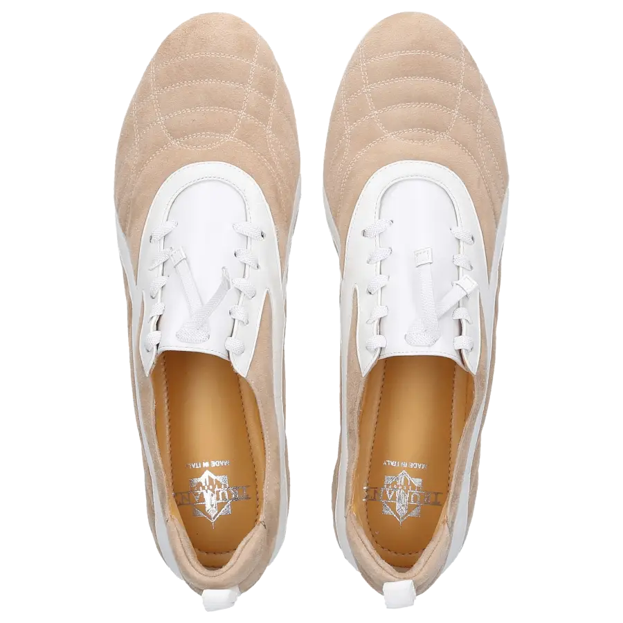 Truman's - Slip Ons 9357 Veloursleder - beige