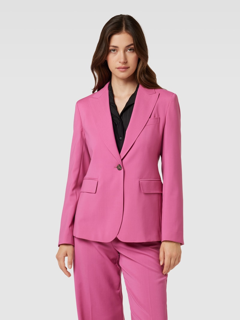 Blazer mit Knopfverschluss Modell 'VALDA' in fuchsia