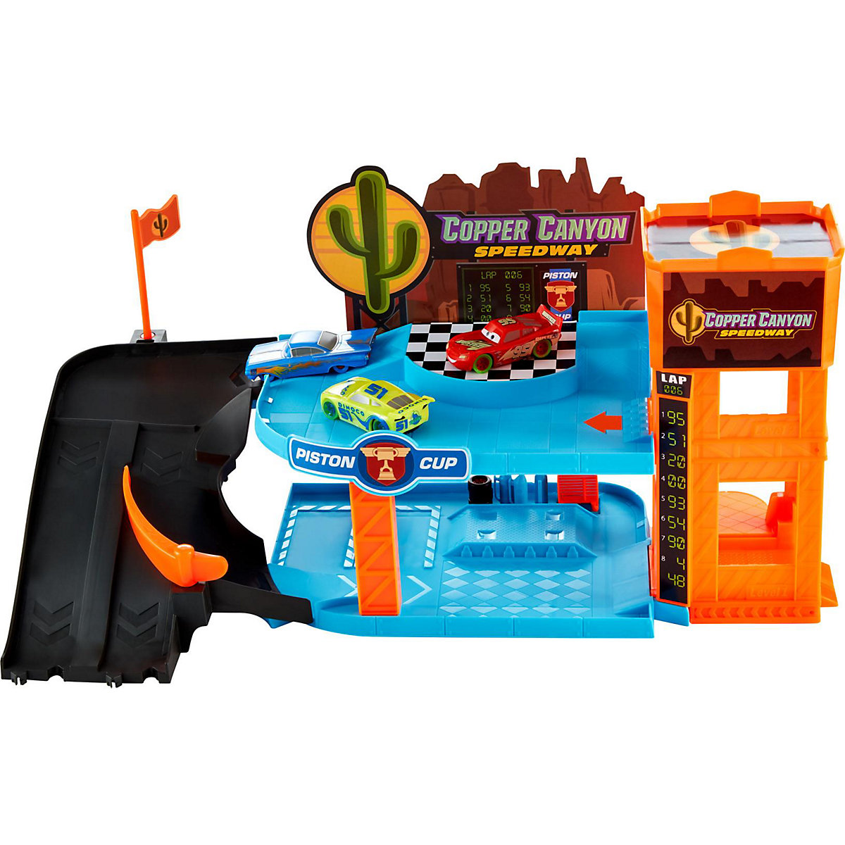 Pixar Cars Copper Canyon leuchtende Garage