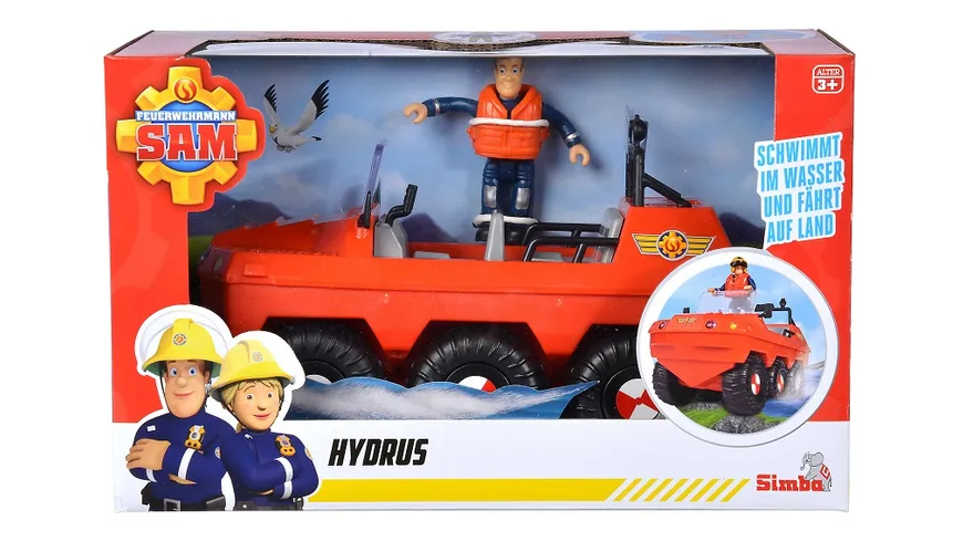 Simba 109252572 - Feuerwehrmann Sam - Hydrus