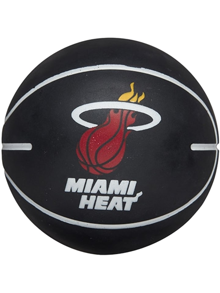 Wilson Wilson NBA Dribbler Miami Heat Mini Ball in Schwarz günstig kaufen onesize