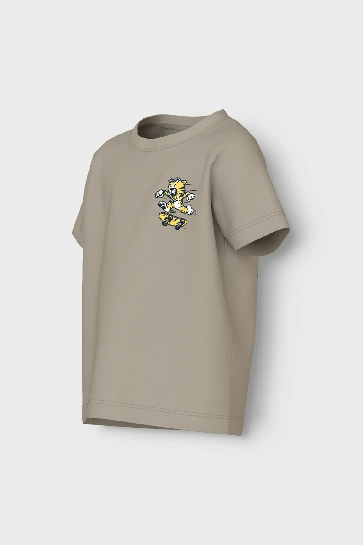 name ıt  T-Shirt - Braun - Figurbetont