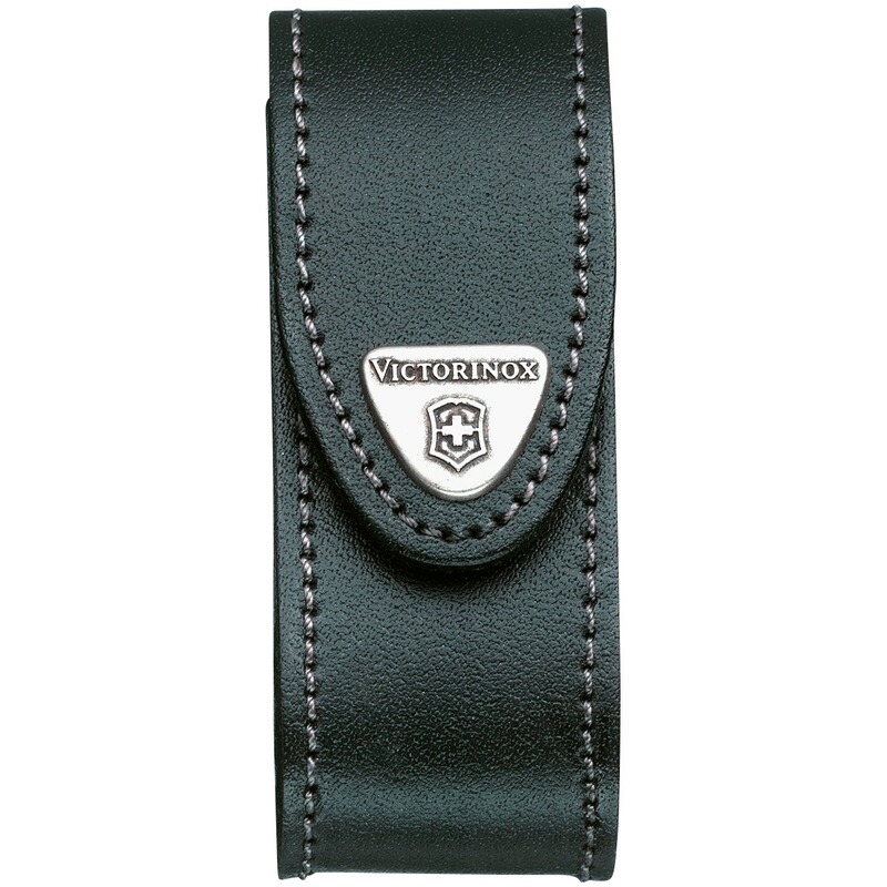Victorinox Gürteletui Leder Schwarz