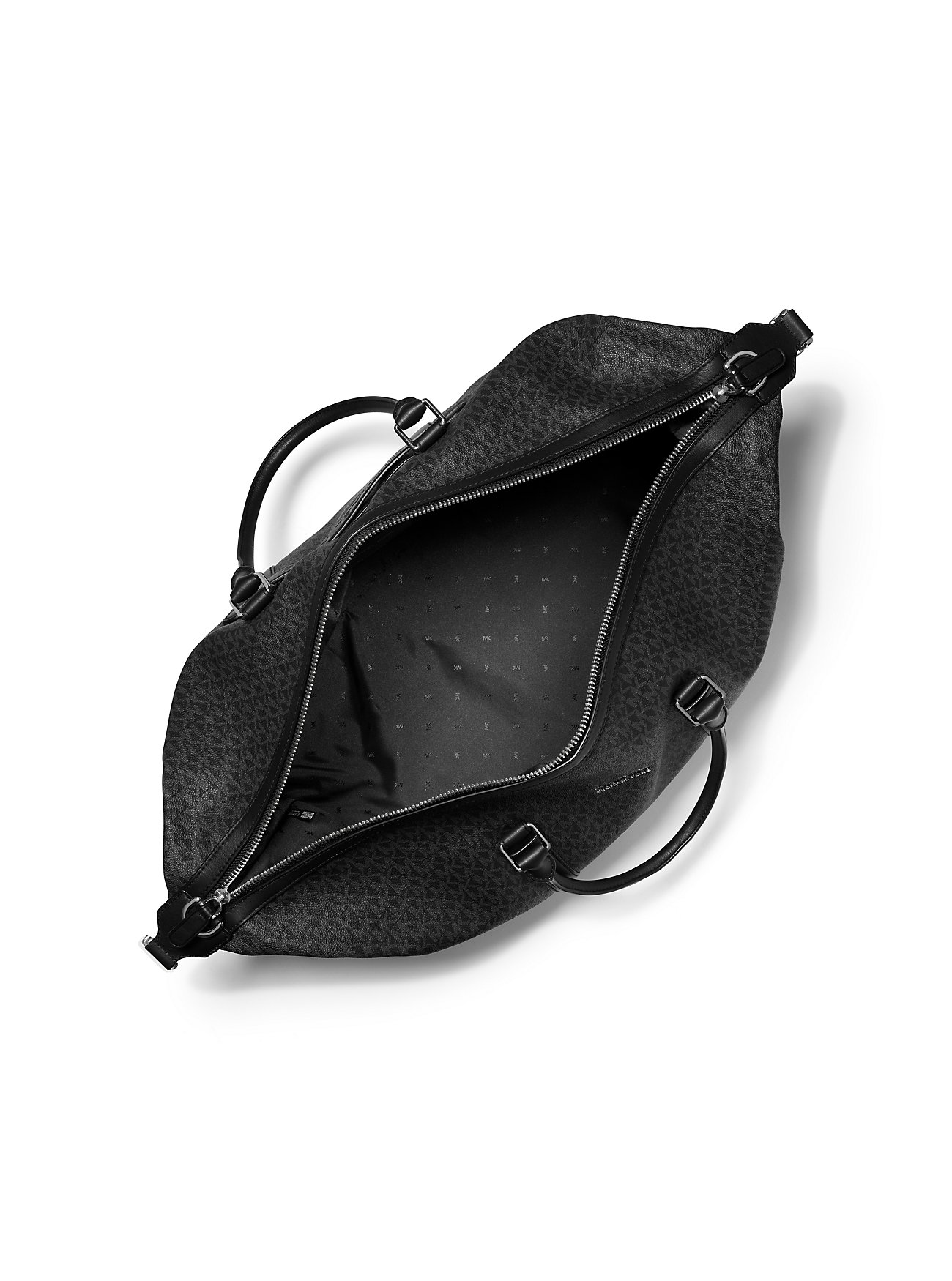 Hudson Logo Weekender Bag - SVART