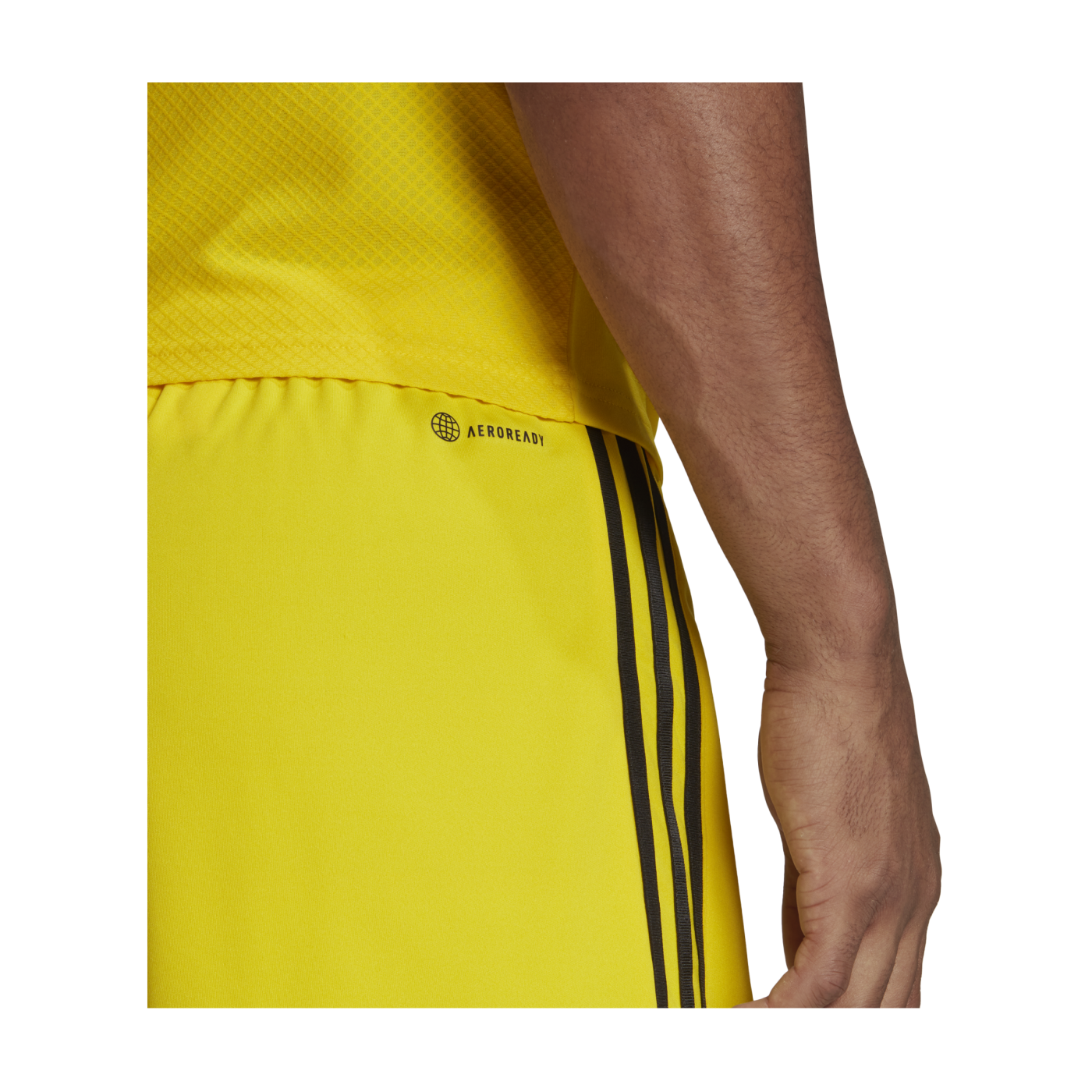 adidas Tiro 23 Short Gelb Schwarz