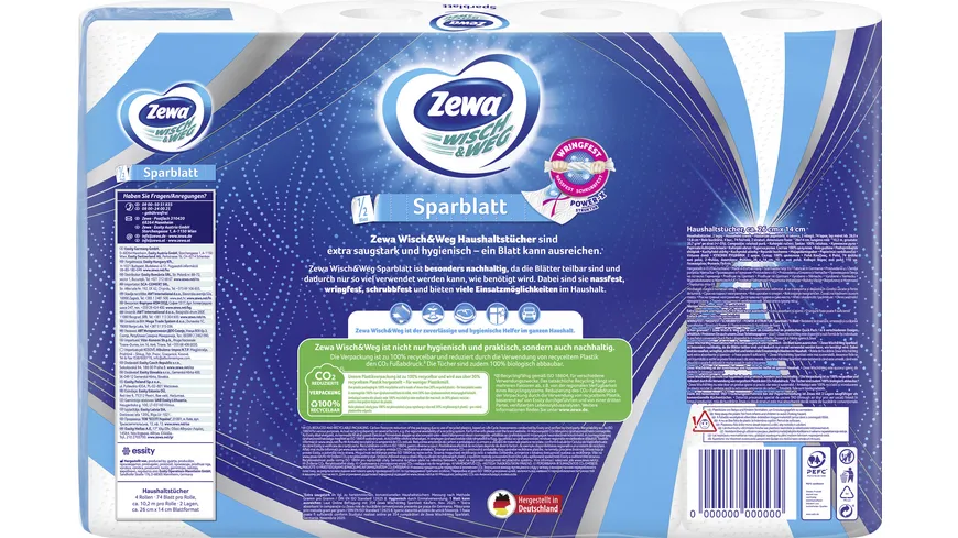 ZEWA WISCH&WEG Sparblatt