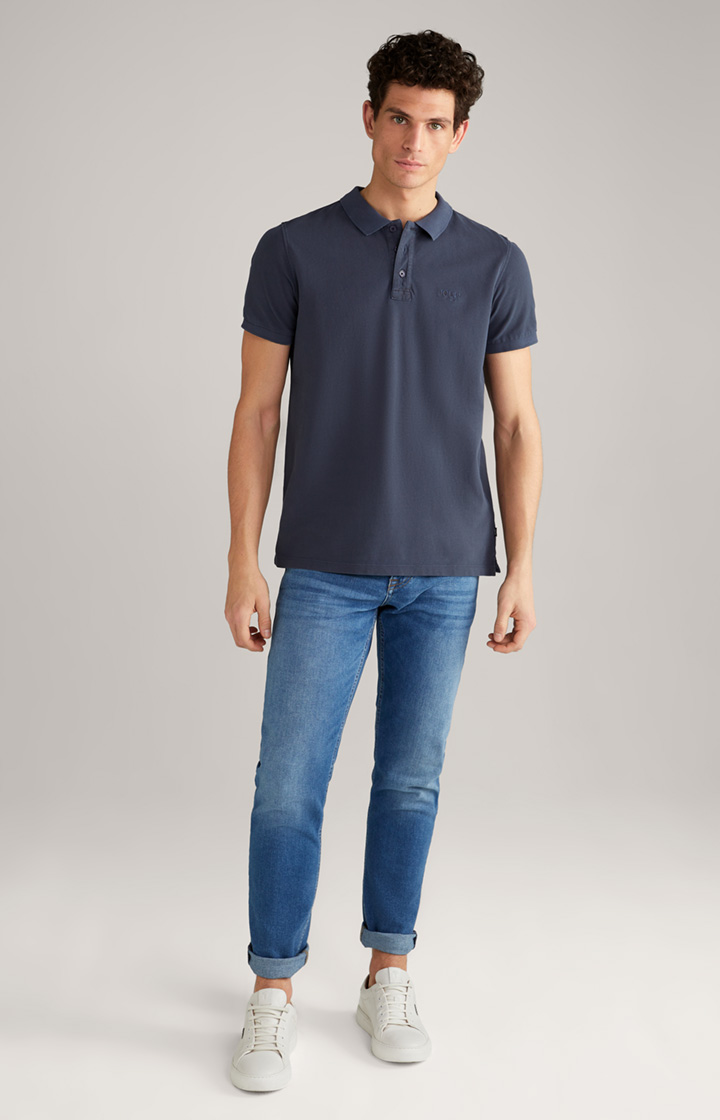 Poloshirt Ambrosio in Dunkelblau