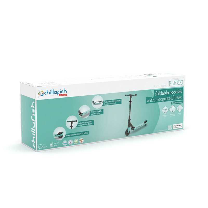 Trottinette flexi vert mint Chillafish