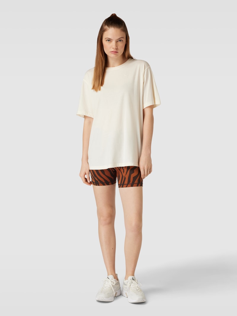 Shorts mit Animal-Print Modell 'ANIMAL REMIX' in haselnuss braun