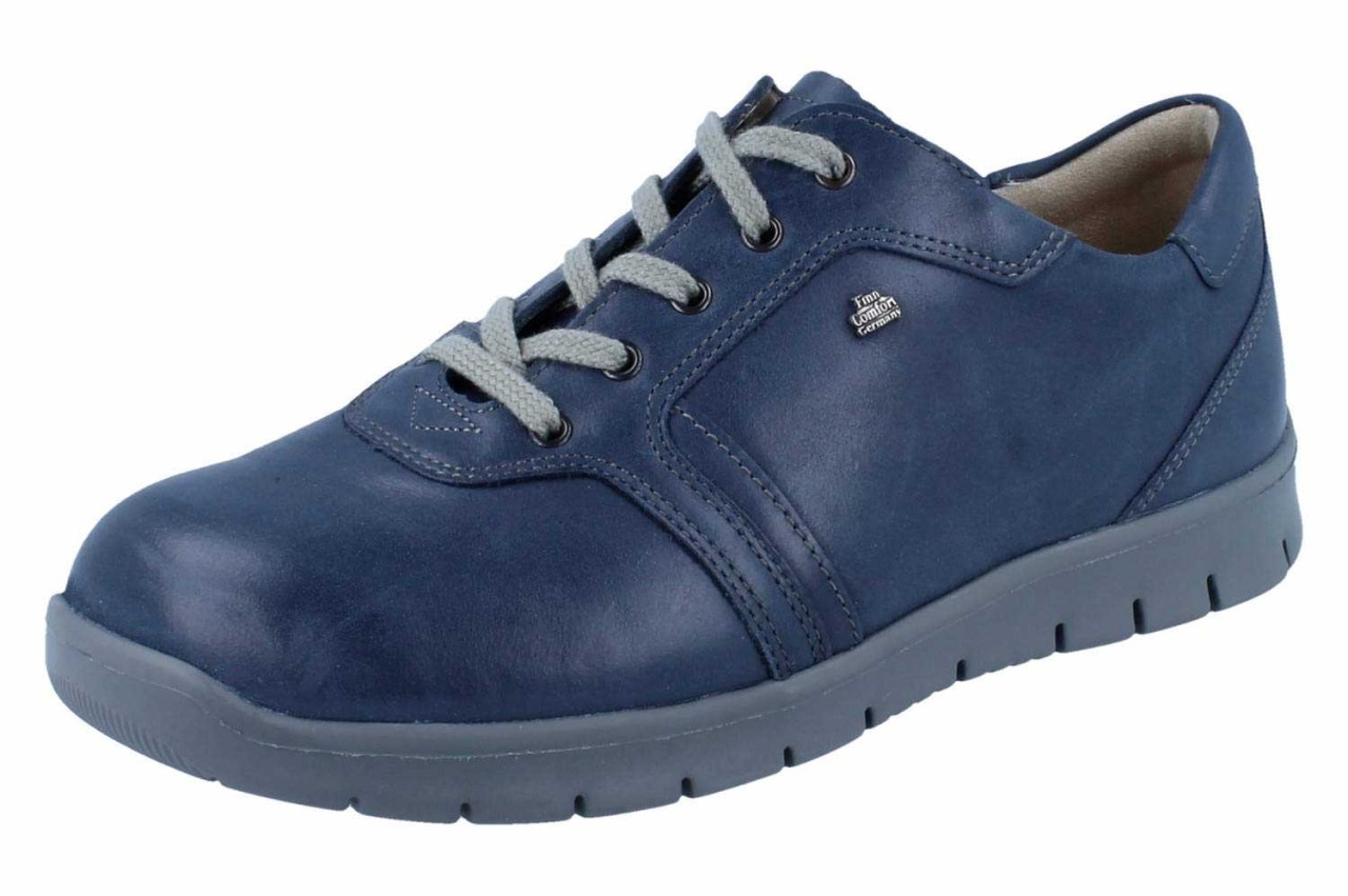 FINN COMFORT Komfort Schnürer blau