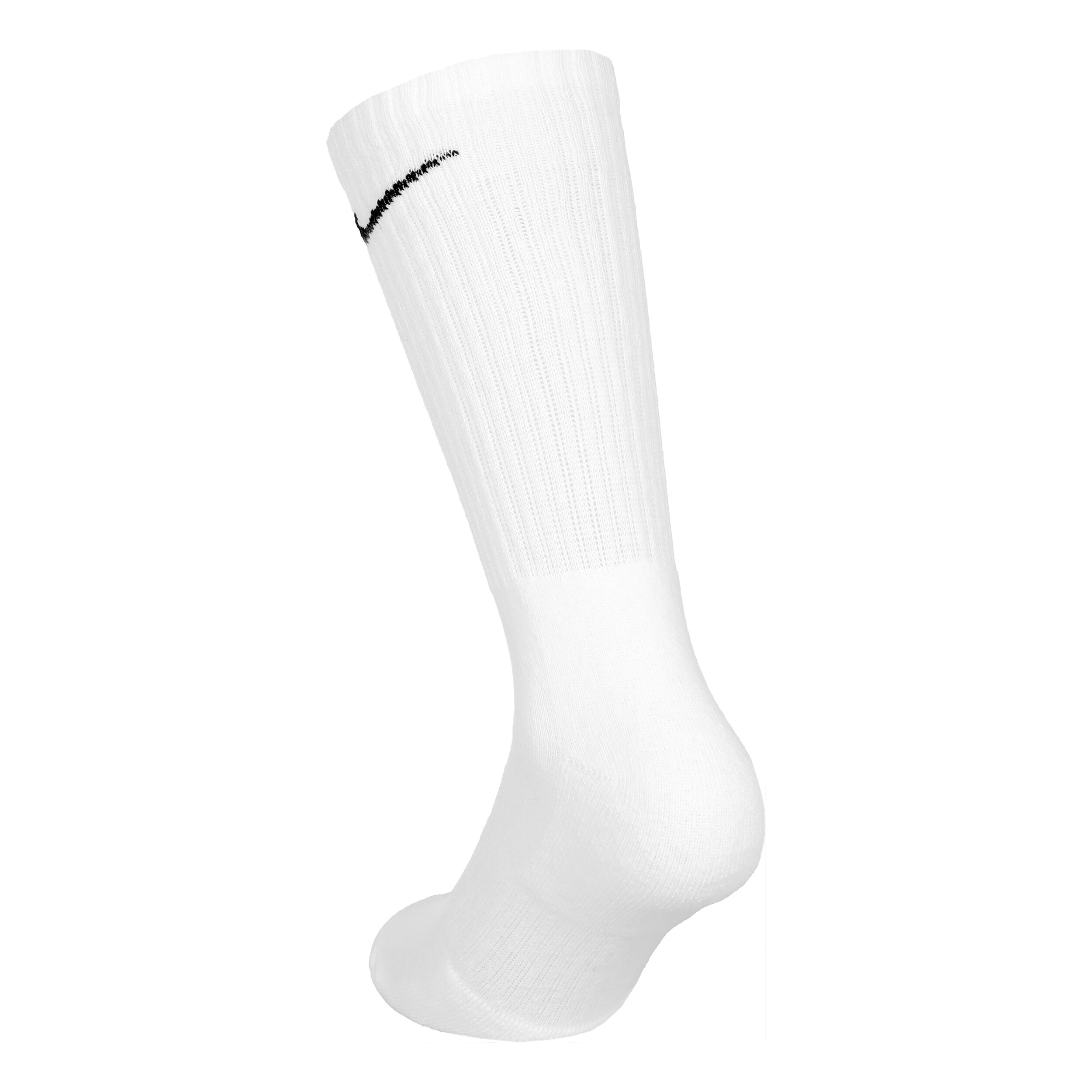 Everyday Cush Crew Sportsocken 3er Pack - Weiß, Schwarz