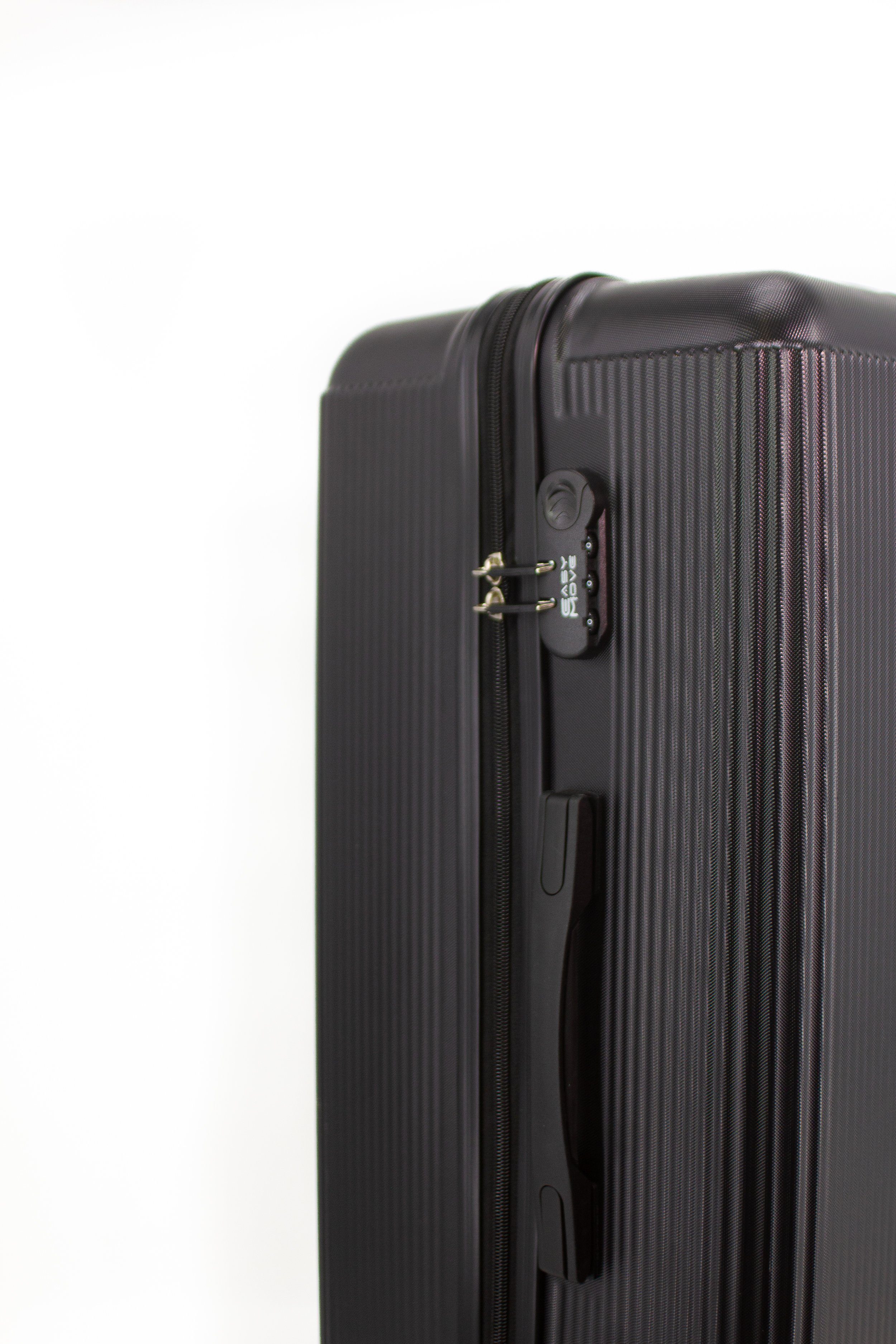 Easy Move Hartschalen-Trolley Ginevra 55,Reisekoffer Hartschalen-Koffer,360° Doppelrollen, 100% ABS, IATA Konform
