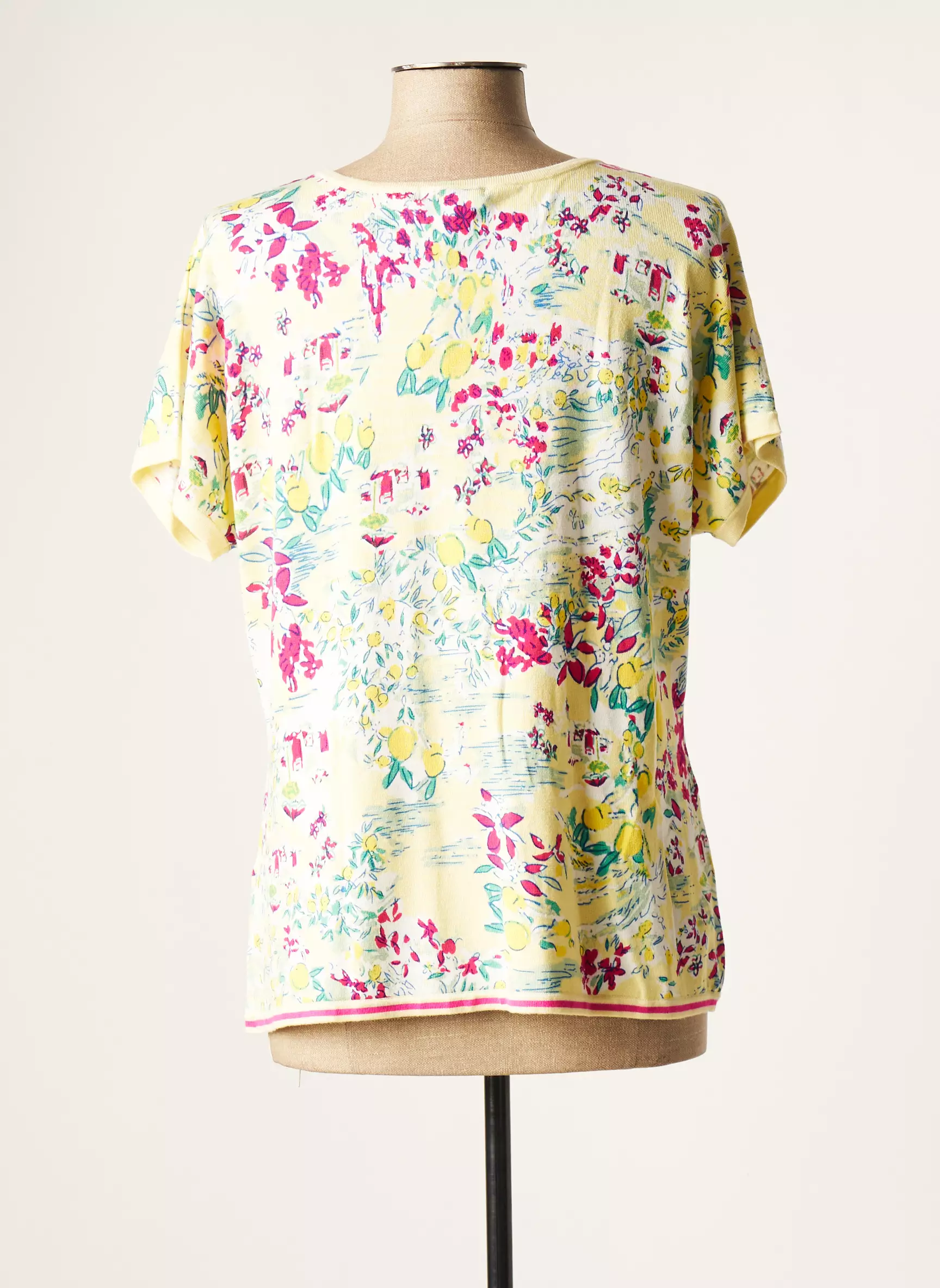 Leo Ugo Tops Femme couleur jaune
