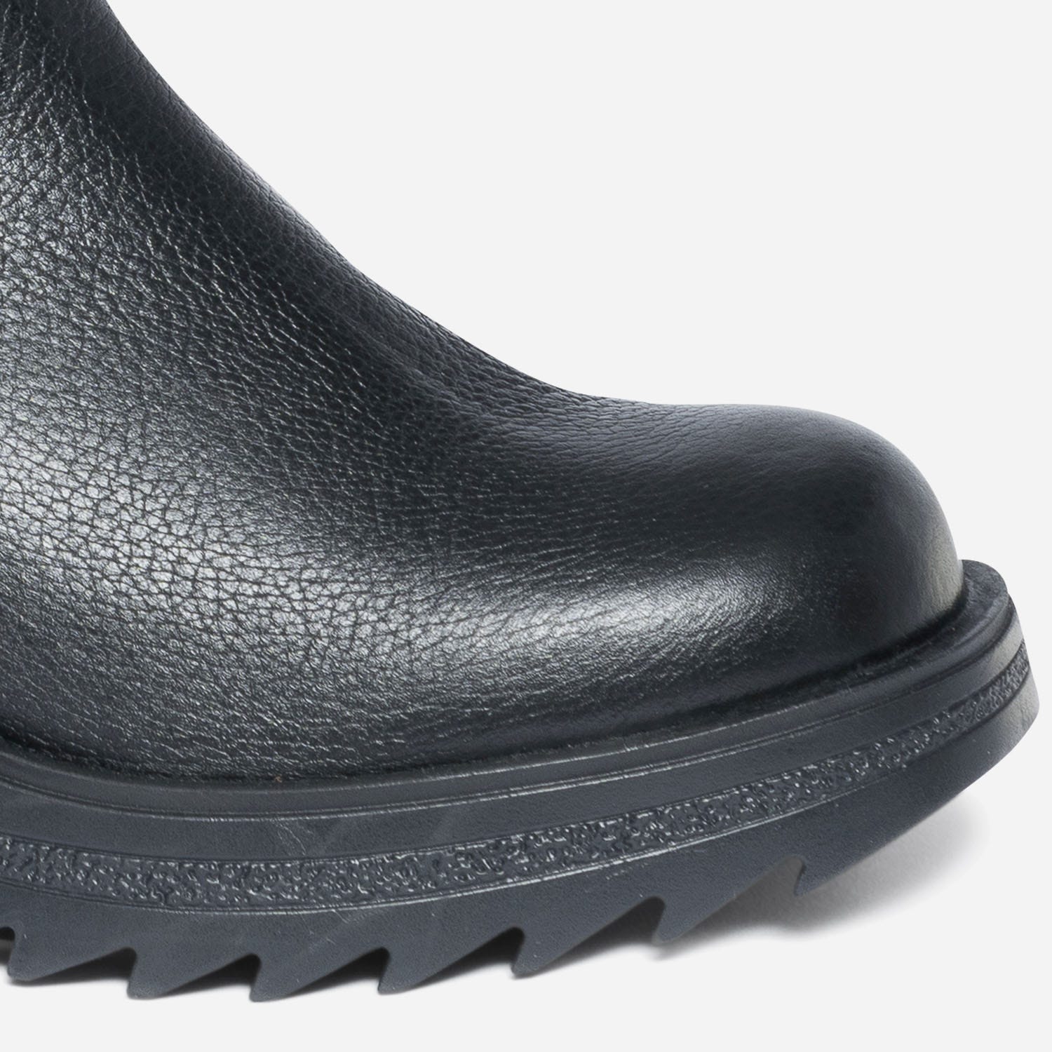 Chelsea boots TEXTO noir en cuir