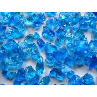 Glassteine ultramarinblau, ca. 9-12 mm (100g)