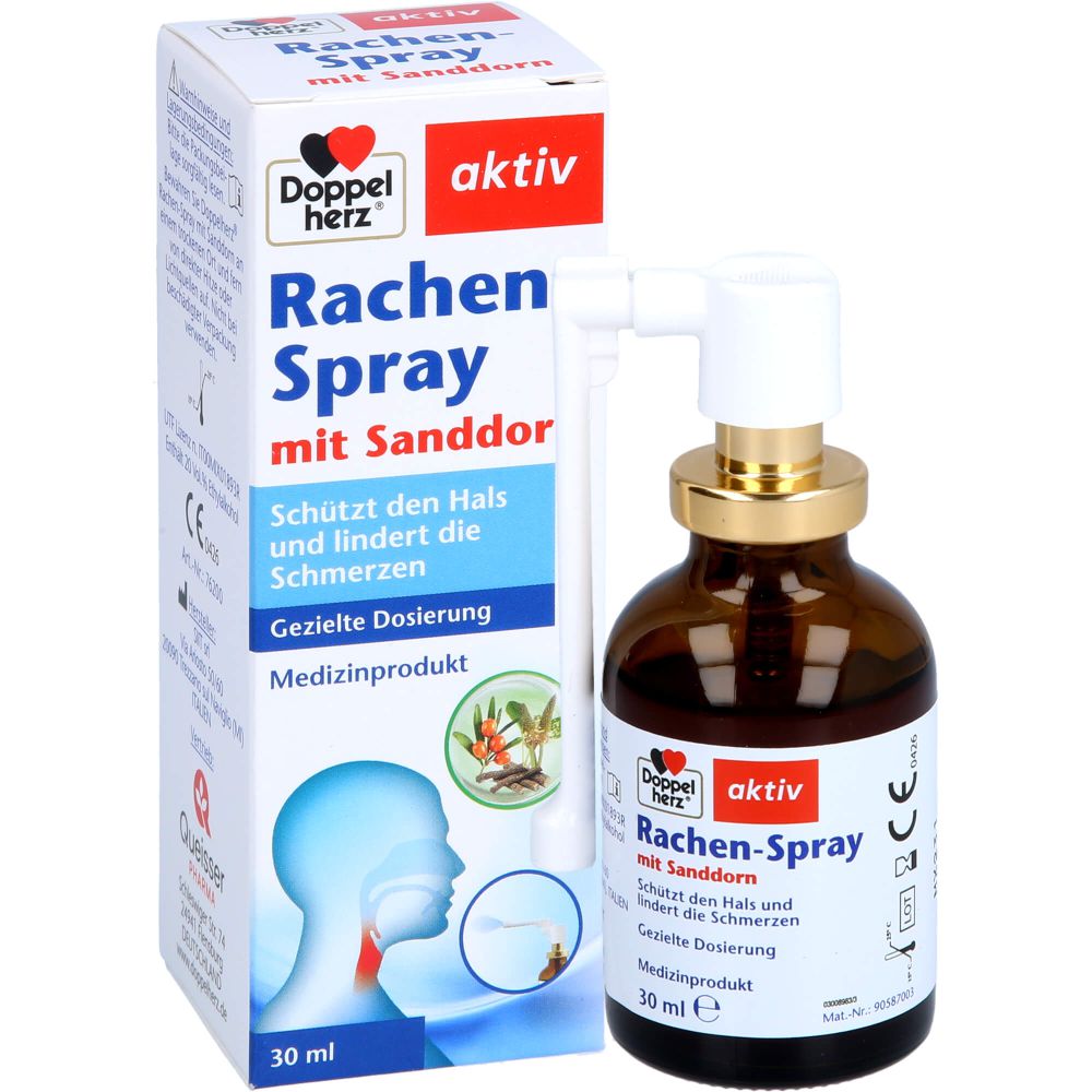 Rachen-Spray mit Sanddorn