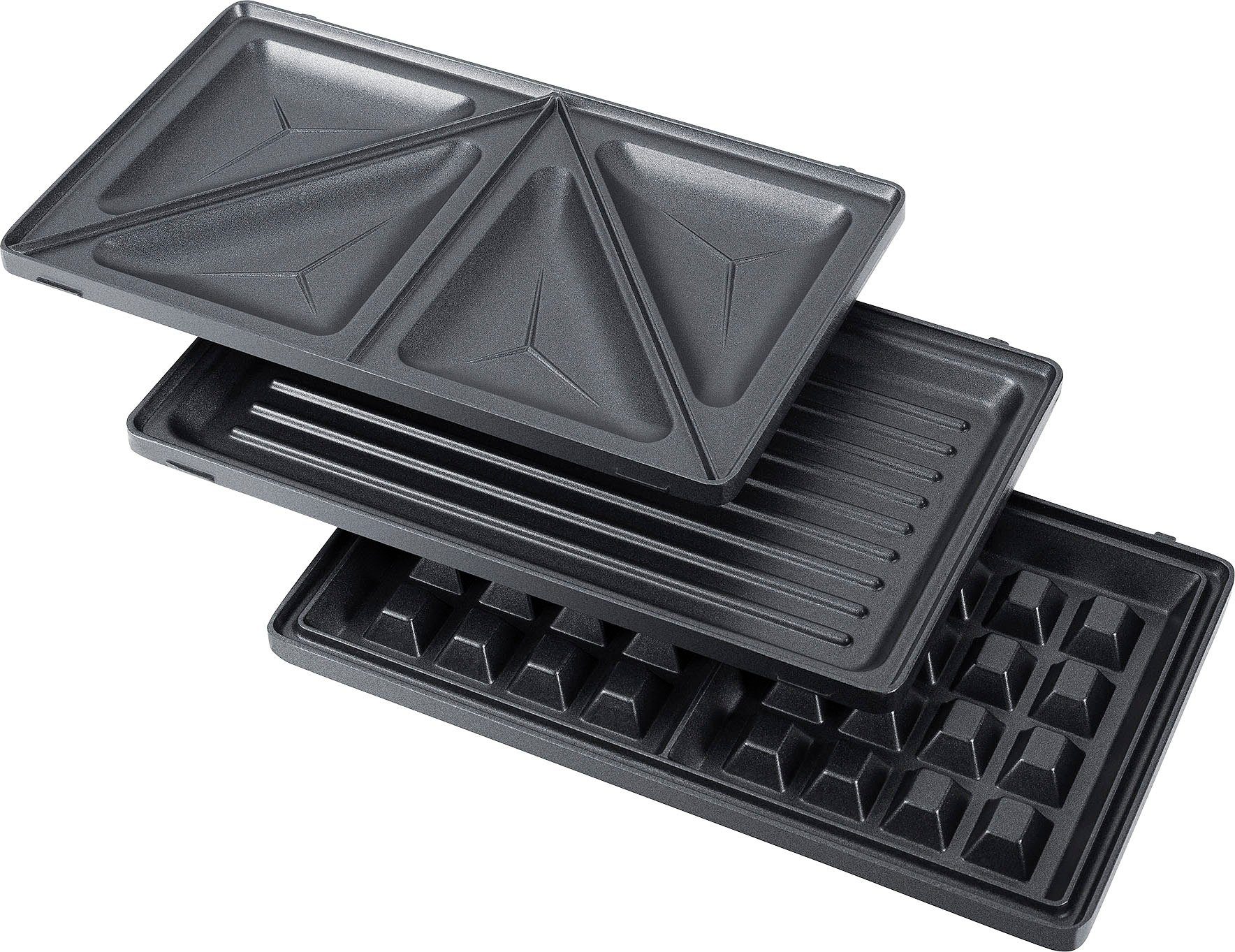 Steba 3-in-1-Sandwichmaker Multi-Snack-Maker „3 in 1“ SG 65, 750 W