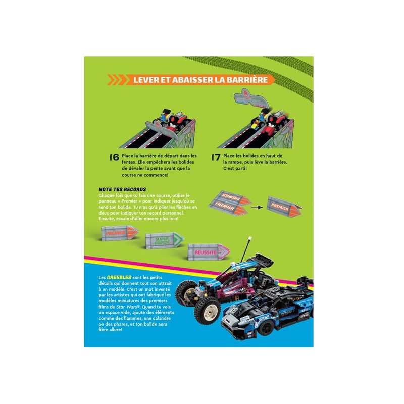 Coffret Légo, construis invente joue ! Bolides de course