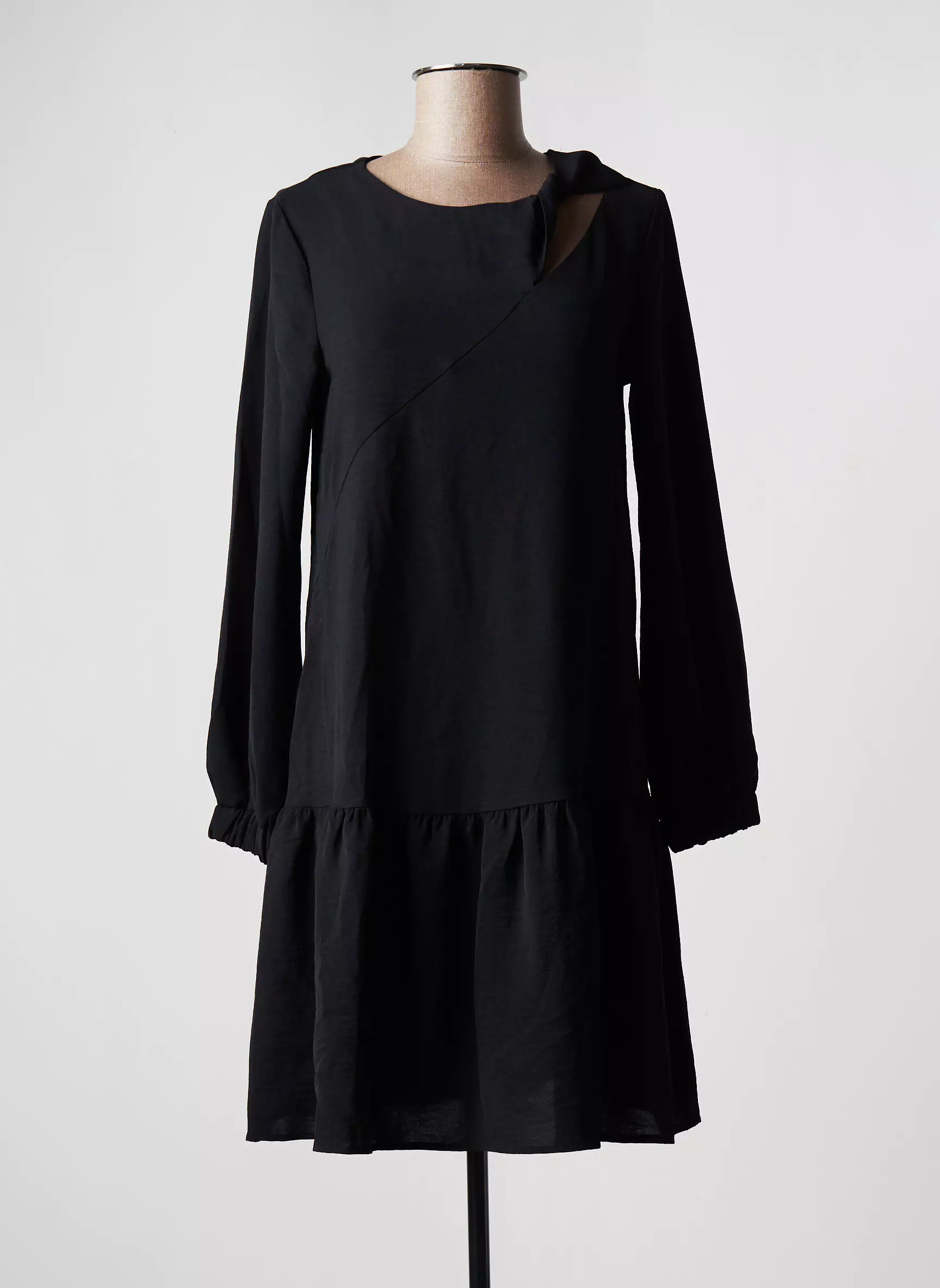 Esprit Robes Mi Longues Femme couleur noir