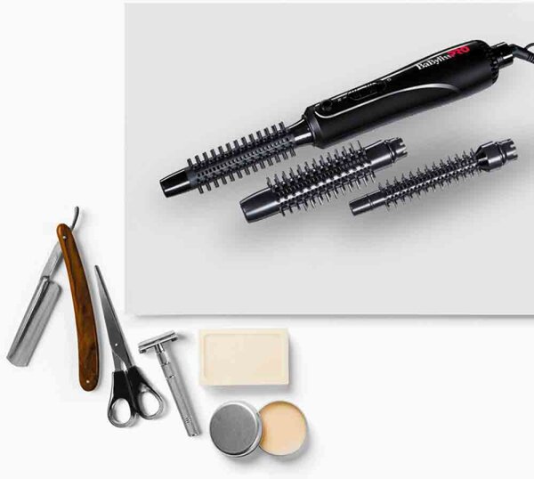 BaByliss Pro Trio 300 Watt Warmluftbürste