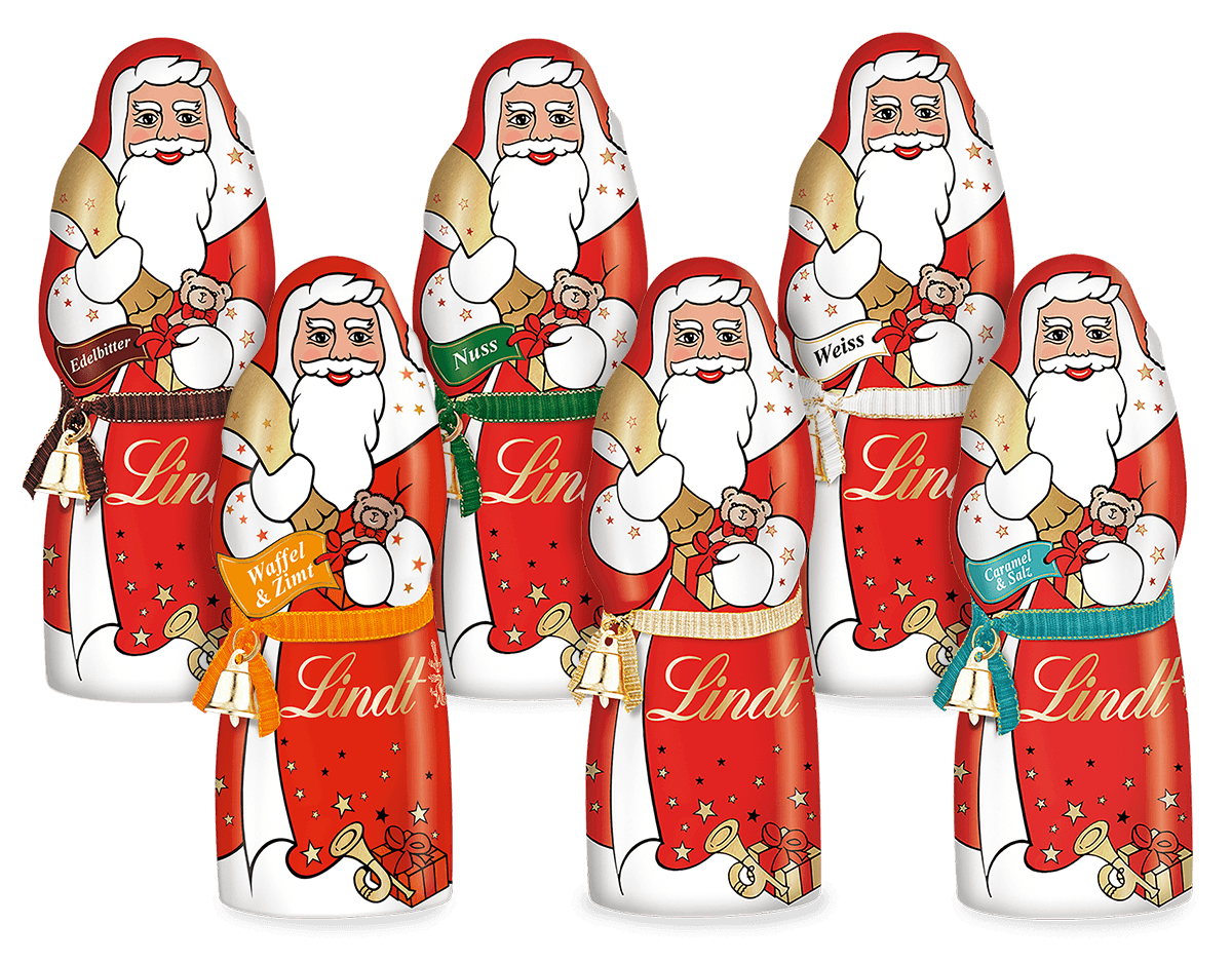 Lindt Weihnachtsmänner Set, 750g