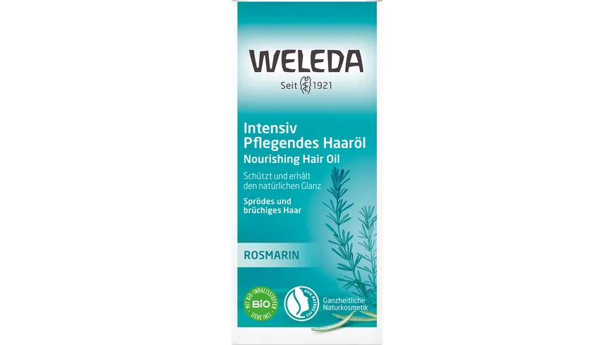 WELEDA ROSMARIN Intensiv Pflegendes Haaröl 50 ml