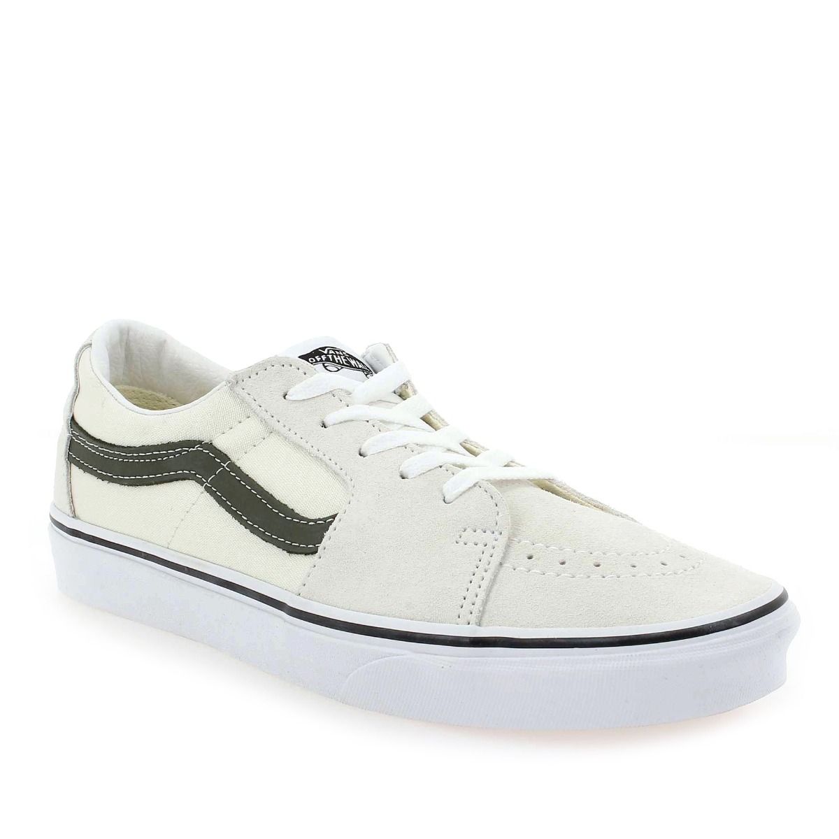 Vans  SK8-LOW - Écru Kaki