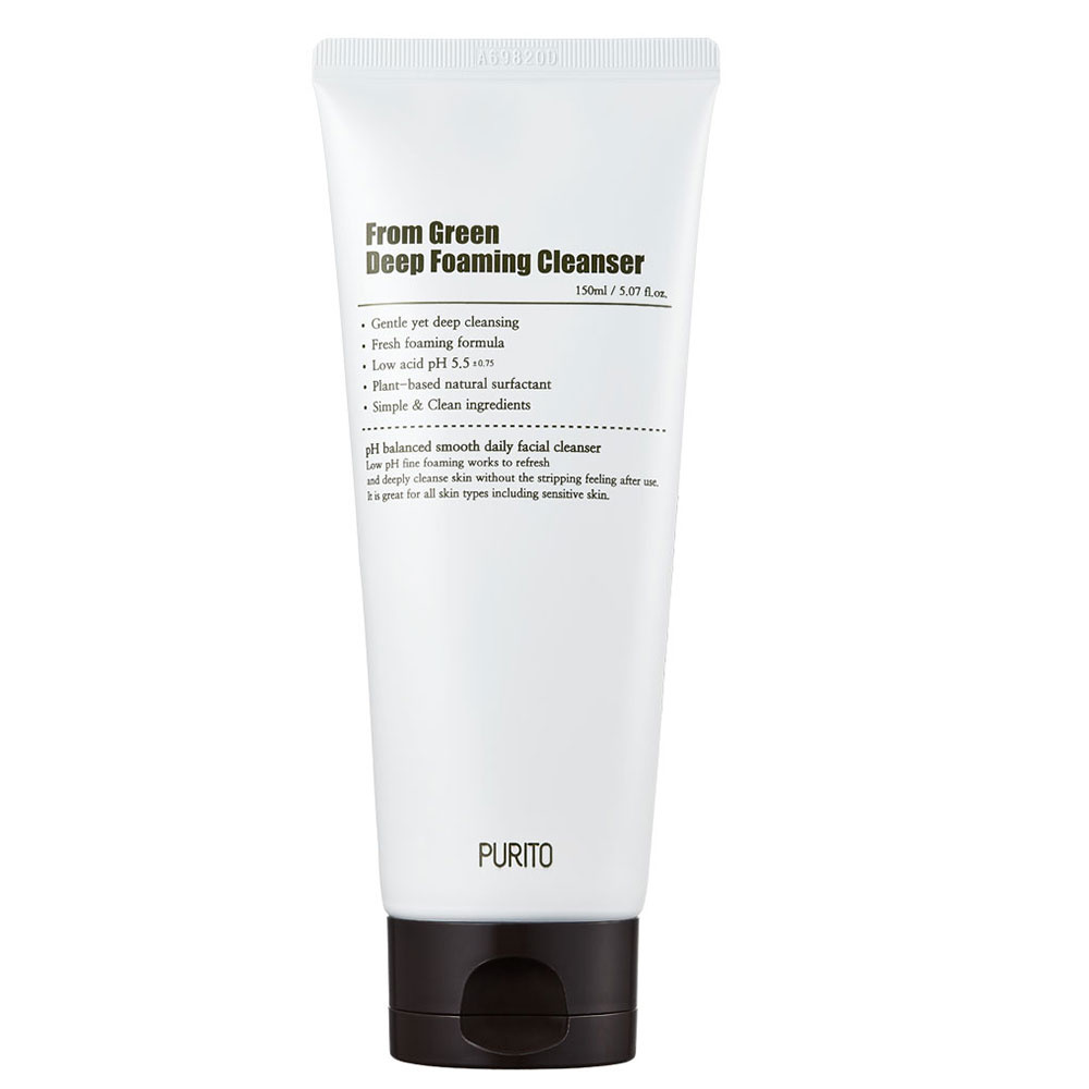 PURITO PURITO From Green Deep Foaming Cleanser Créme nettoyante