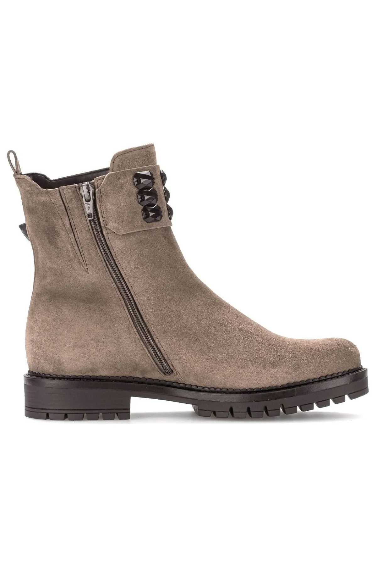 GABOR  Stiefelette - Braun - Flacher Absatz