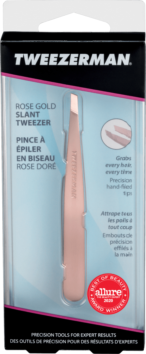 Pinzette Schräg Rosé Gold, 1 St