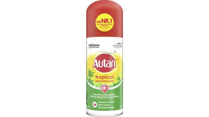 Autan Mückenschutz Tropical Dry Spray 100 ml