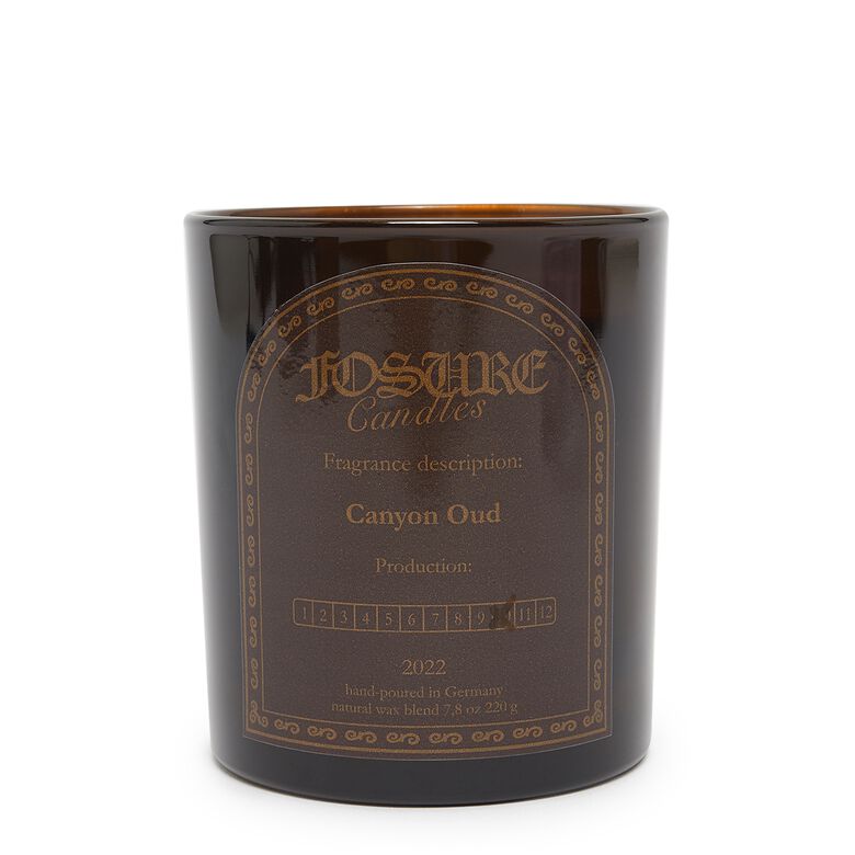 Fosure Candles Canyon Oud Candle brown