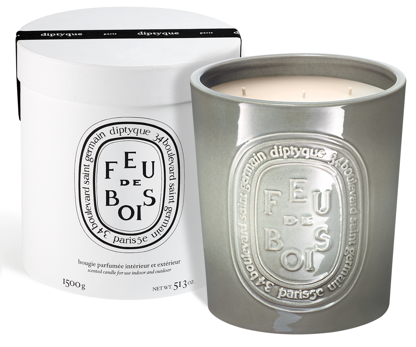 Feu de Bois - Bougie très grand modèle