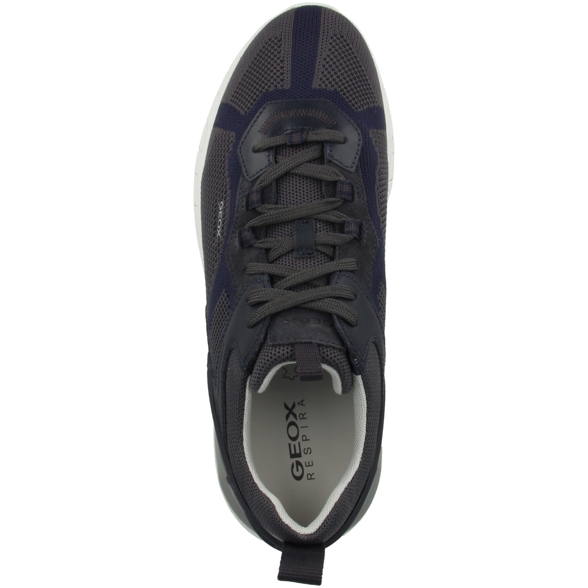 Geox U Grecale E Sneaker low grau