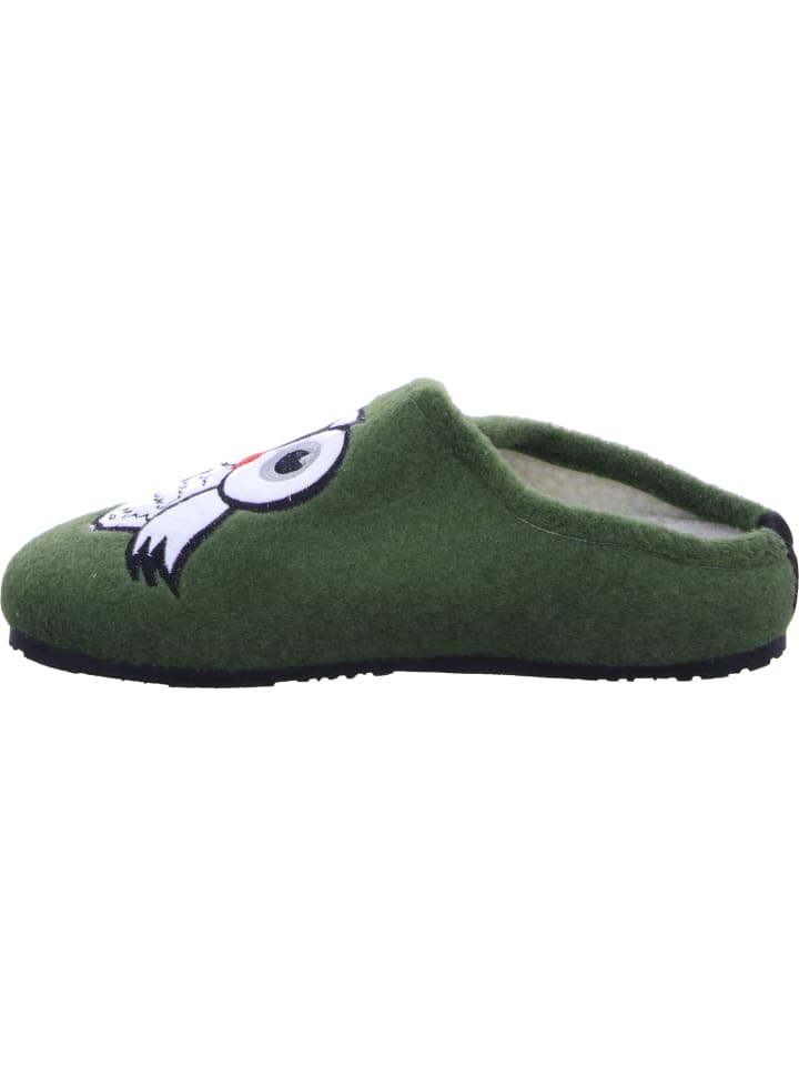 Scandi Pantoffel in grün günstig kaufen
