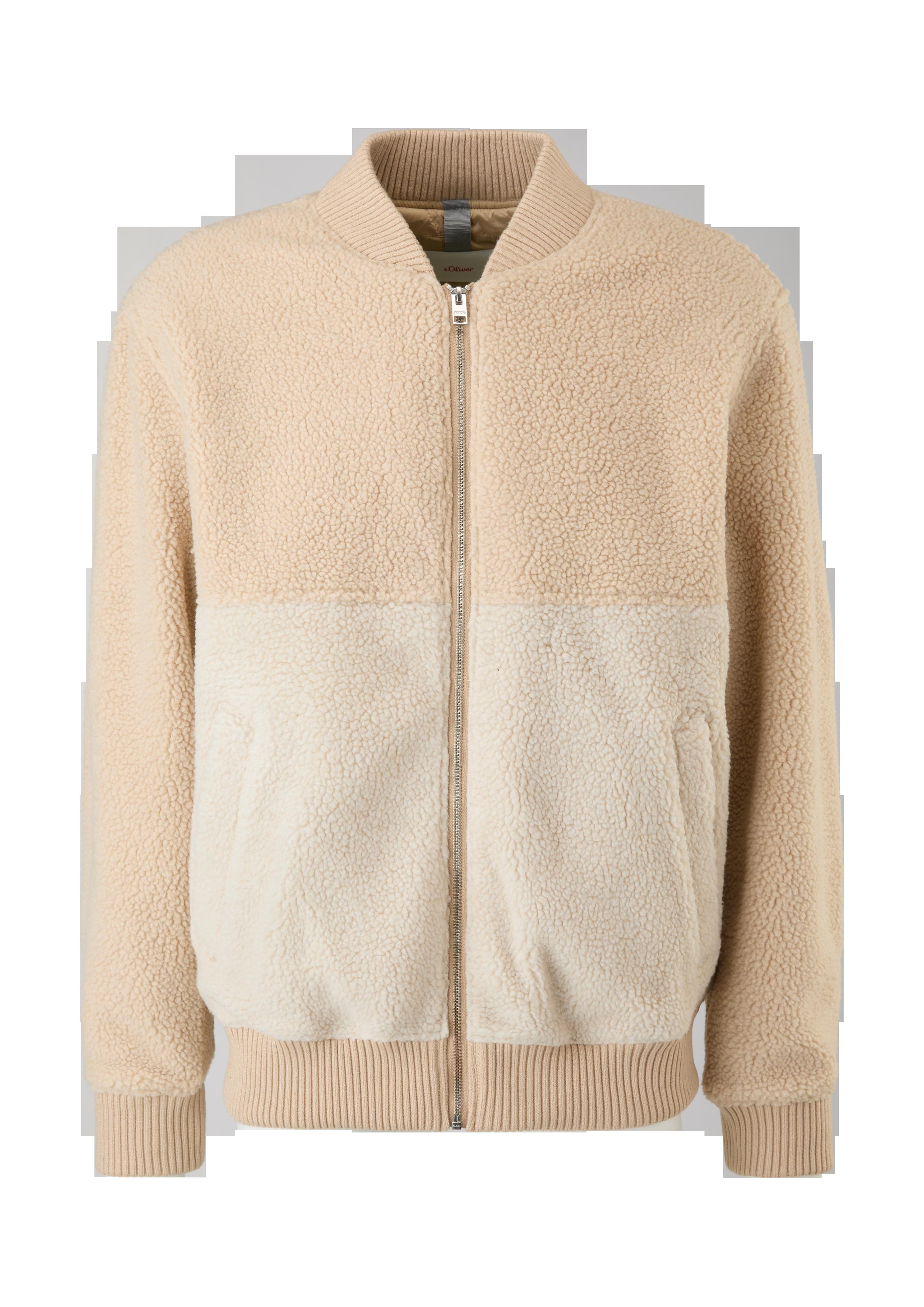 Blouson aus Teddyplüsch  2117853-8195