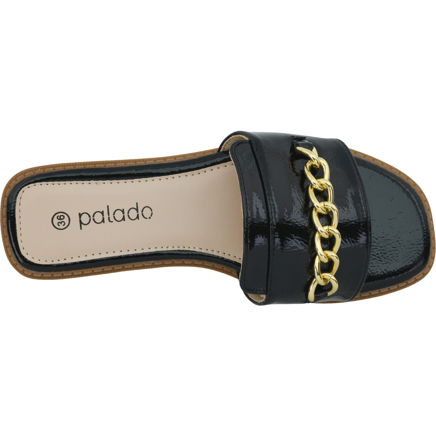 Palado Pekiz, Pantoletten, Damen, Schwarz