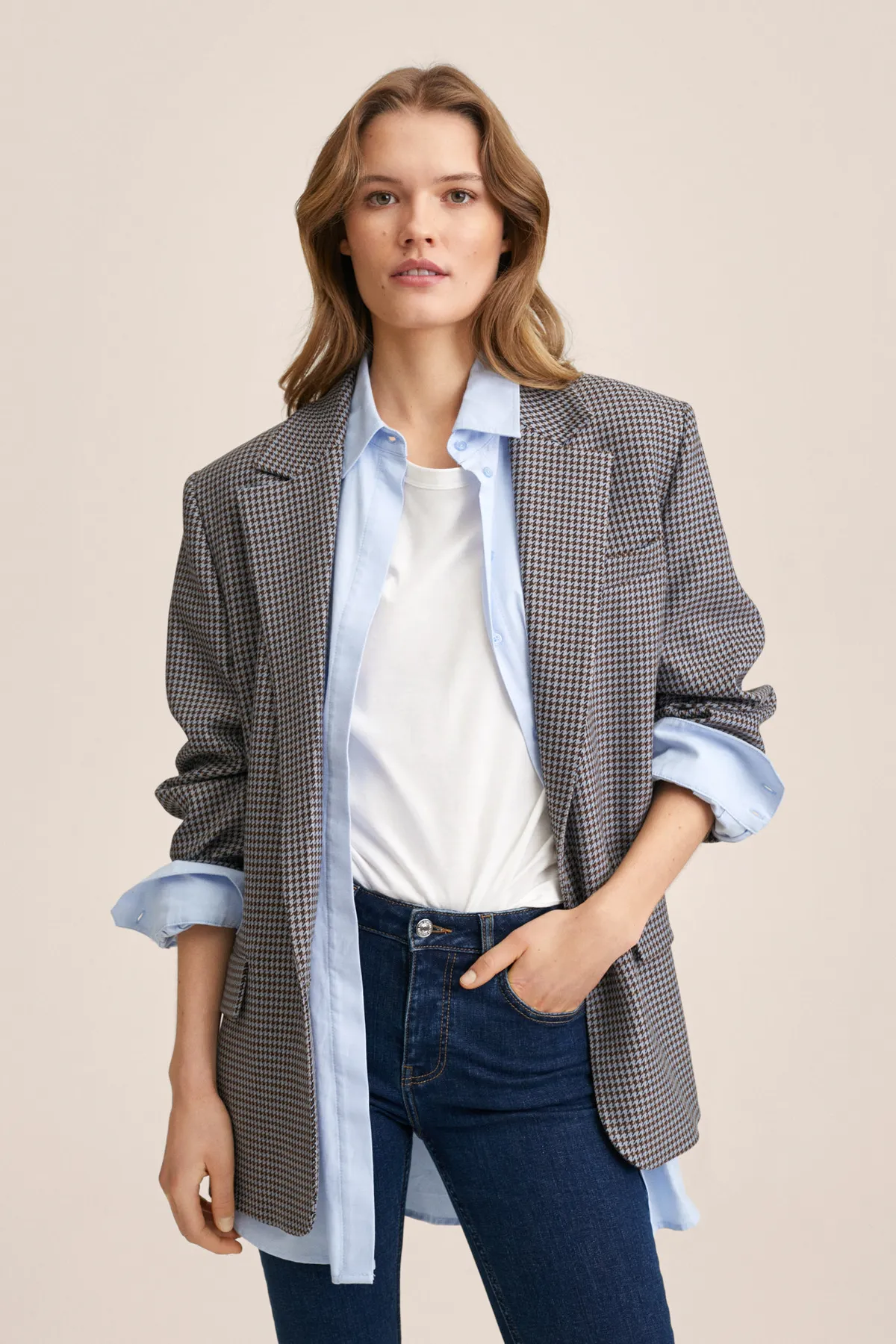 MANGO  Jeans - Blau - Wide Leg