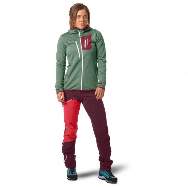 Ortovox - Women's Fleece Grid Hoody - Fleecejacke