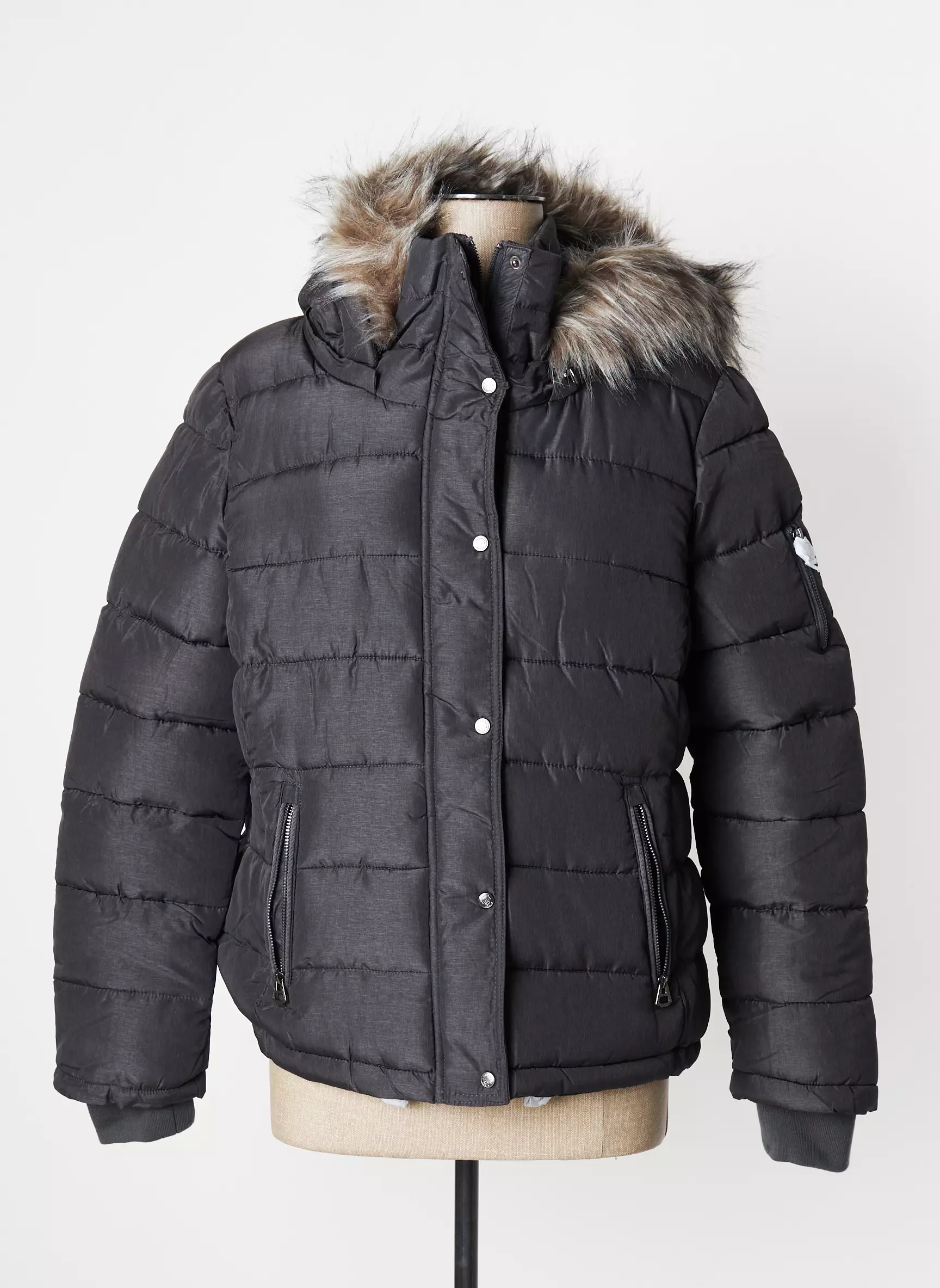 Creeks Doudounes Femme couleur gris