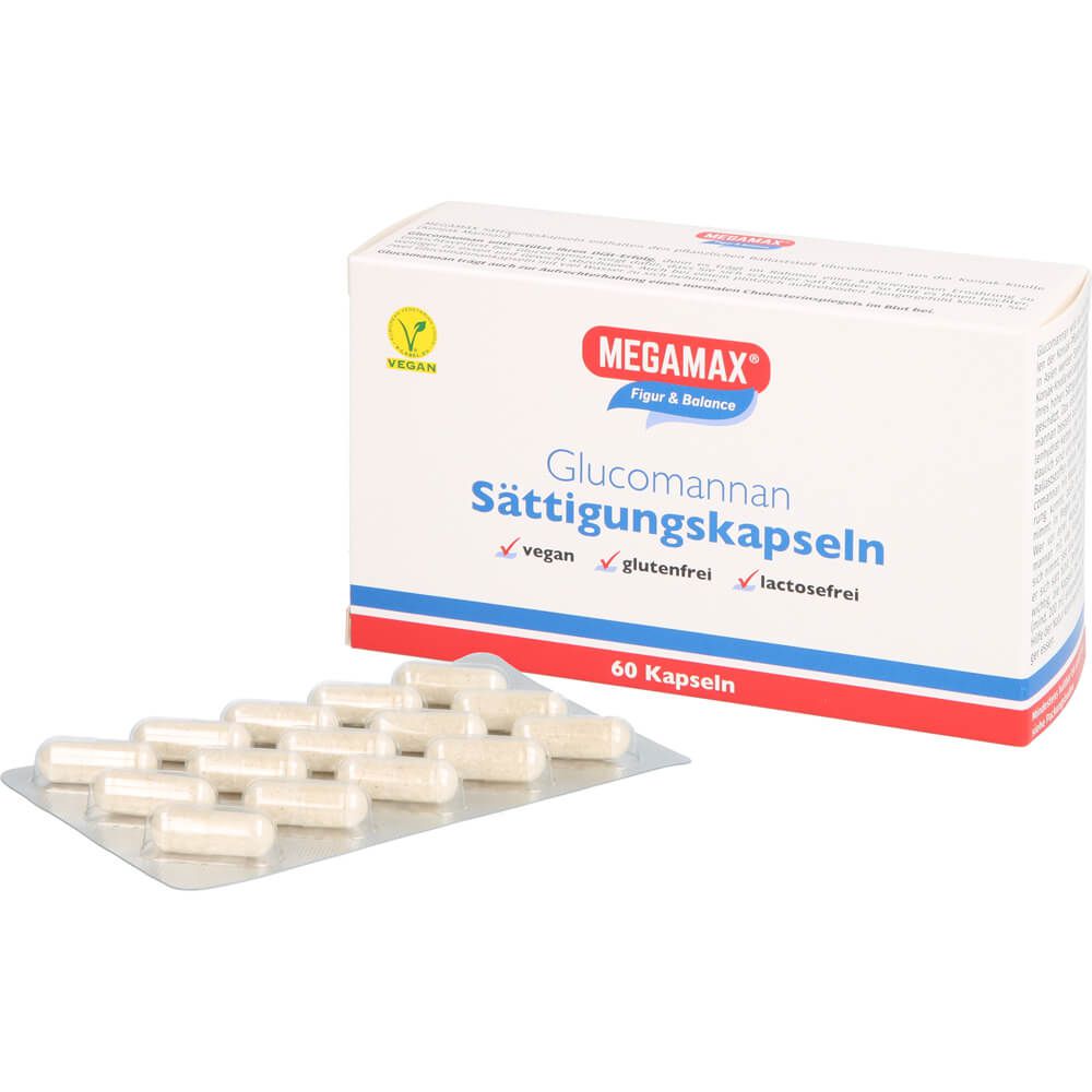 MEG Sättigungskapseln Glucomannan