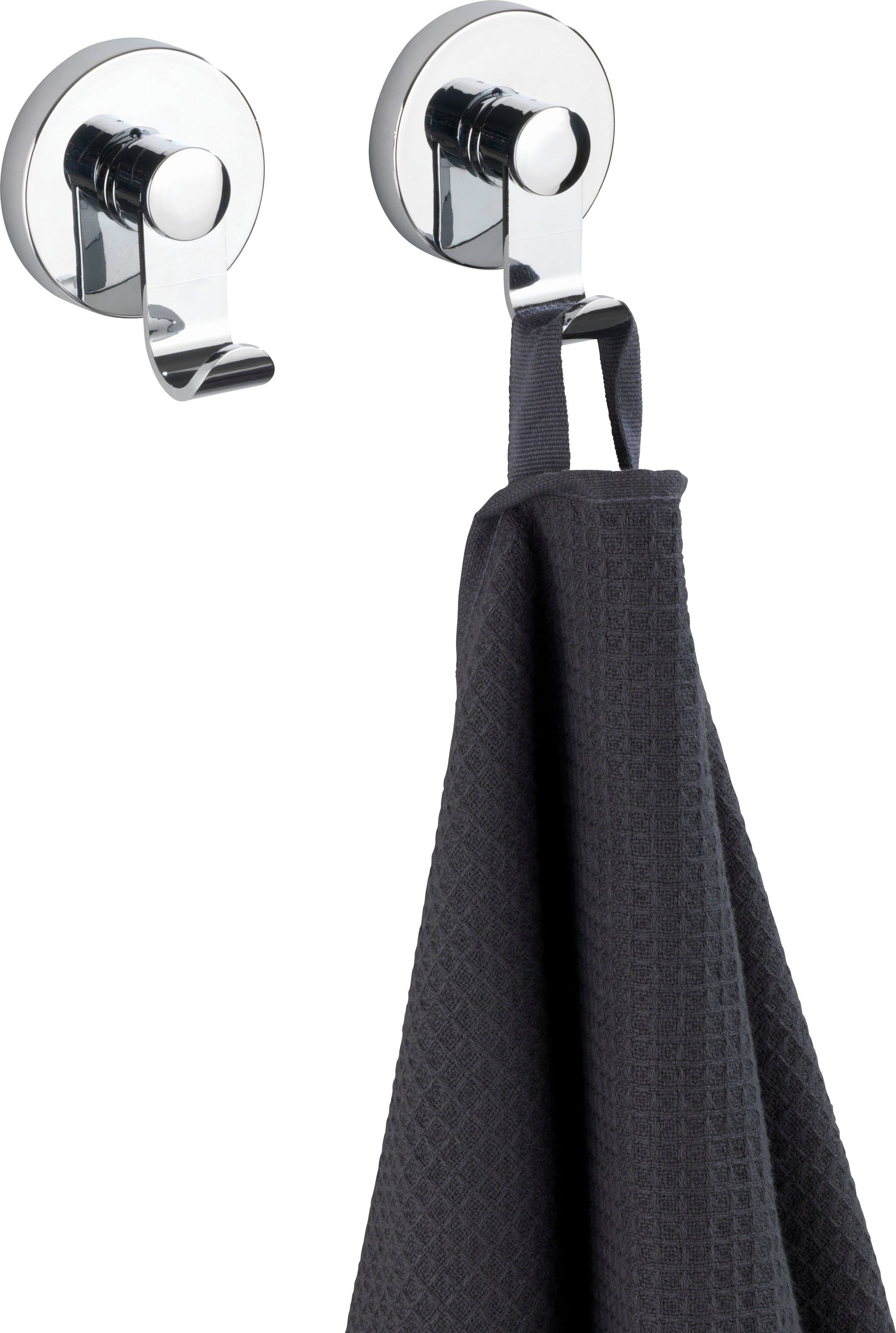 WENKO Wandhaken Vacuum-Loc® Irun, ohne Bohren