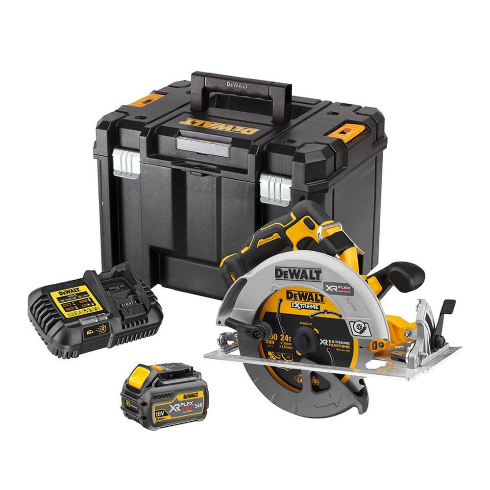 DEWALT 18V Brushless XR FLEXVOLT Advantage 6.0AH Circular Saw Kit DCS573T1-XE