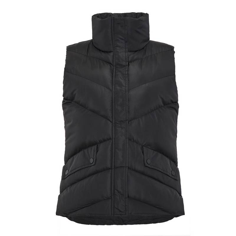 Threadbare THB Ladies Hazzi Quilted Gilet Steppweste Damen