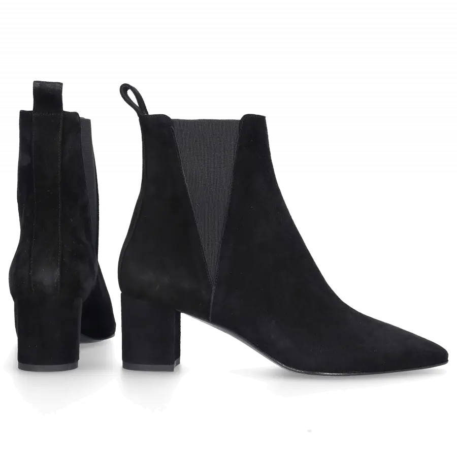 EN AVANT - Chelsea Boots X202032 Veloursleder - schwarz
