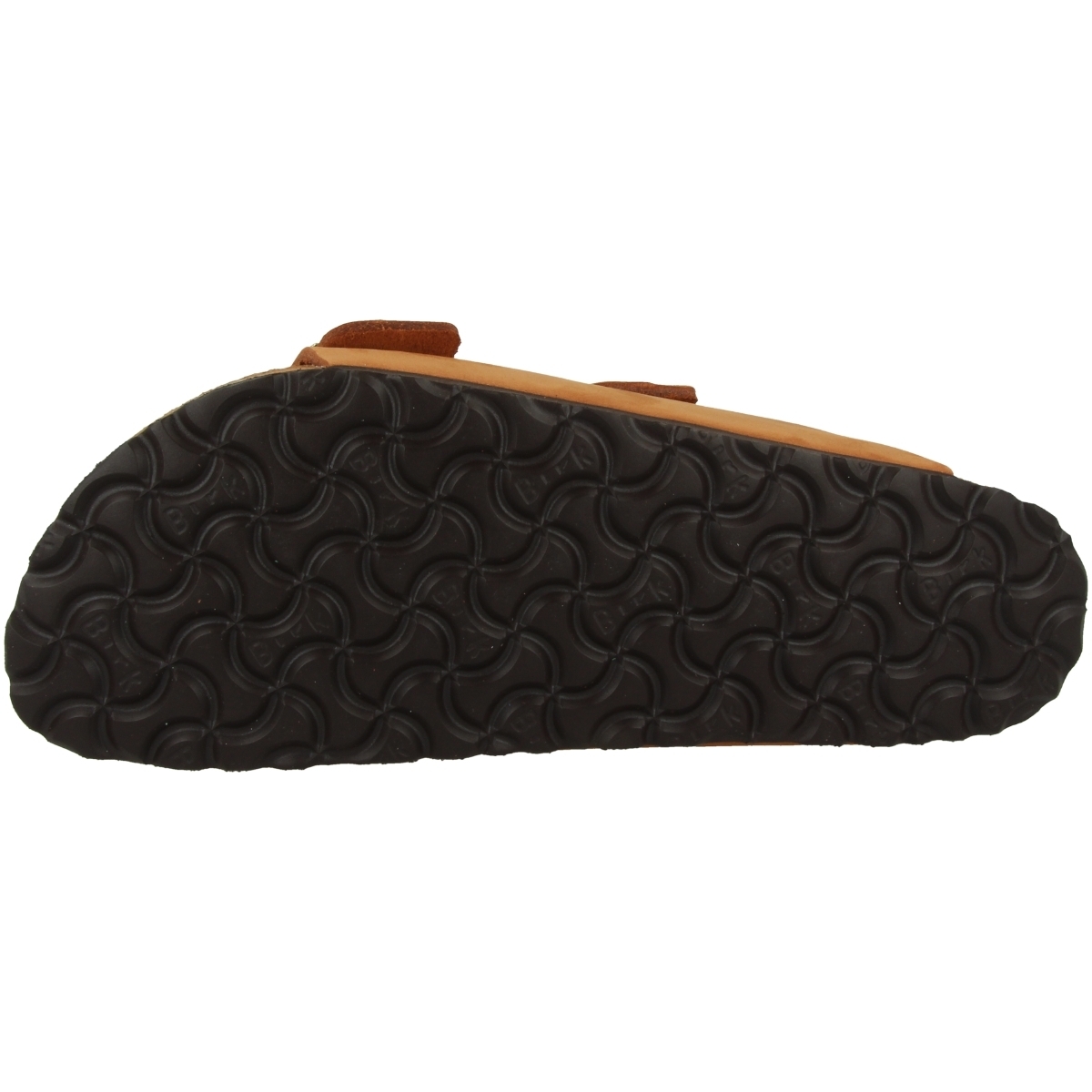 Birkenstock Arizona SFB Nubukleder Weichbettung schmal Sandale braun