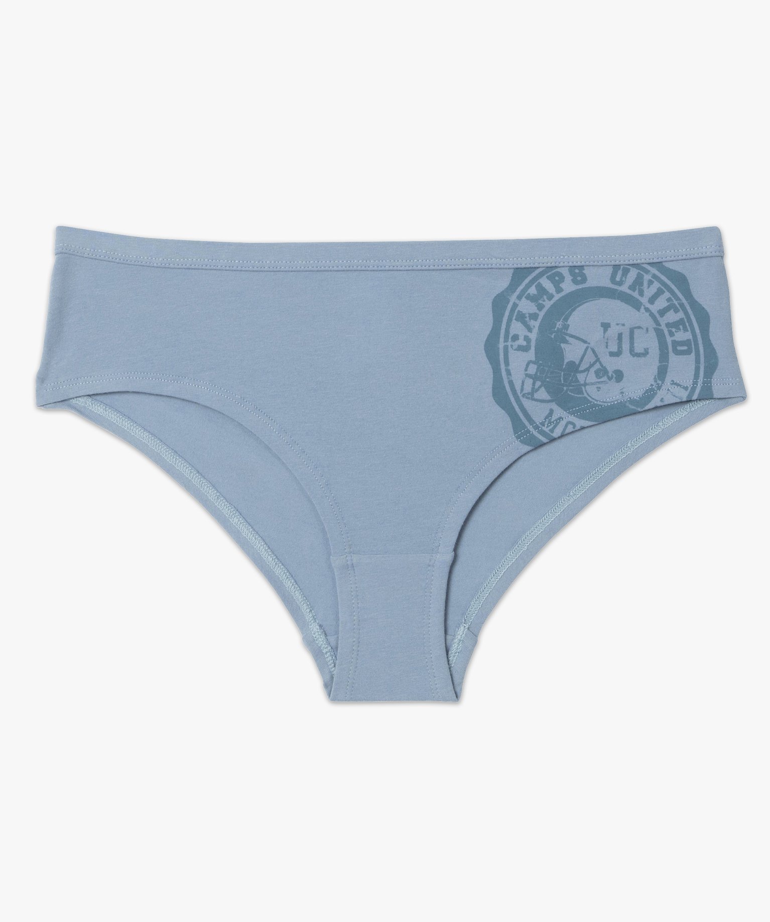 Shorty femme en coton stretch - Camps United bleu | GEMO