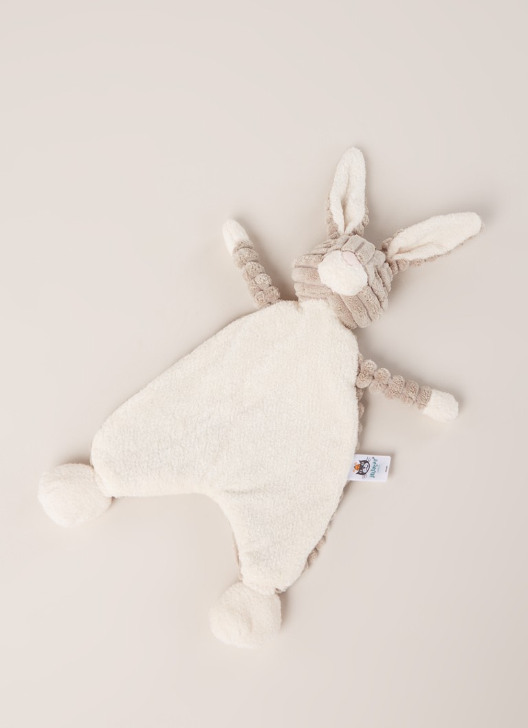 Jellycat Cordy Roy Baby Hare Soother mīkstā rotaļlieta 23 cm